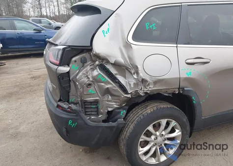 2019 Jeep Cherokee Latitude Fwd from USA, damaged, VIN 1C4PJLCX7KD343373